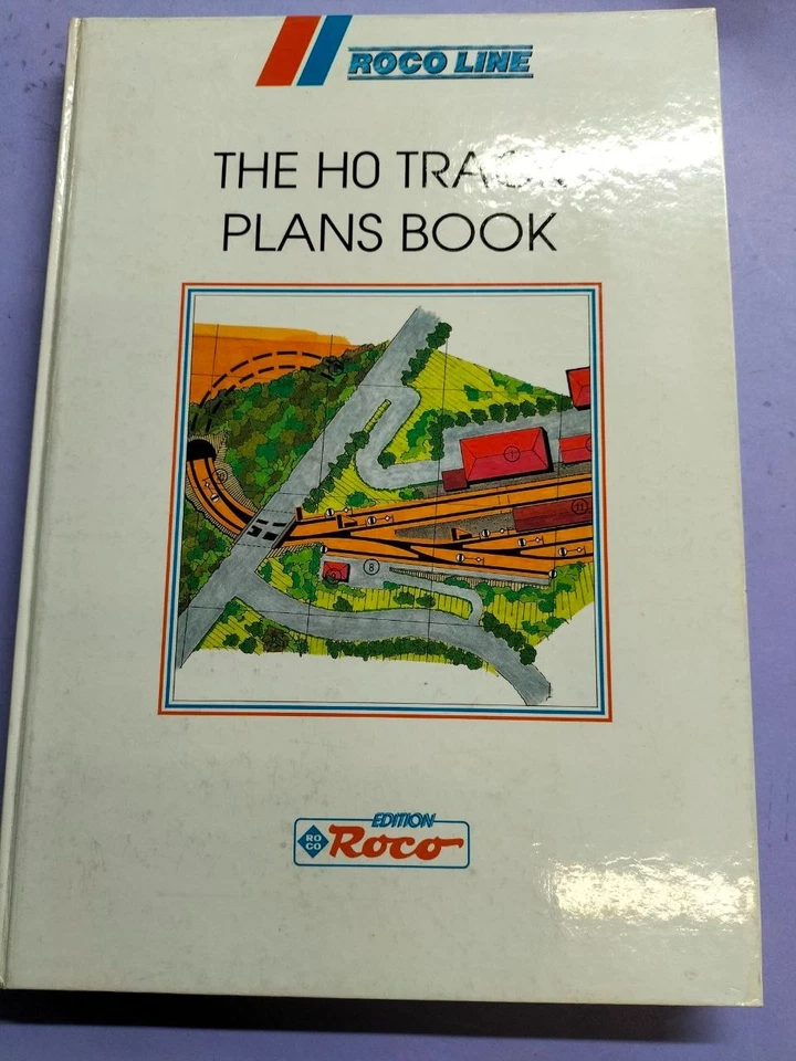 Roco Line HO Track Plans Book 1990 Vintage - Immagine 2 di 4