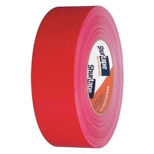 Shurtape Duct Tape, Red, 60 yd L, 1-7/8
