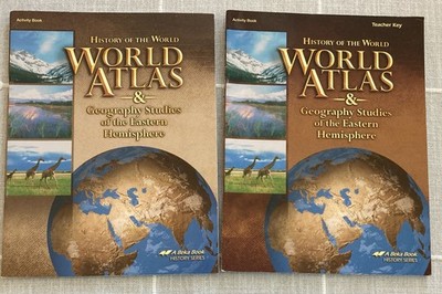 Abeka 7th Gr World Atlas & Geography Studies of the Eastern Hemisphere