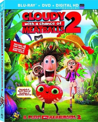 Cloudy with a Chance of Meatballs 2 - Blu-ray + DVD