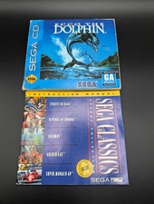 SEGA Ecco the Dolphin + Sega Classics Arcade Collection Sega CD Manual Included