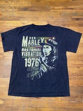Vintage 2000s Bob Marley And The Wailers Rastaman Vibration T-Shirt Men s L