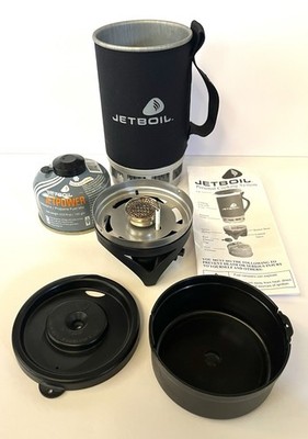 Jetboil Personal Cooking System PCS Backpacking Camping Stove Black Silver