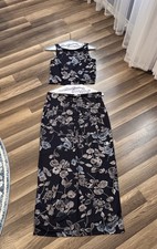 Vintage My Michelle 2 Piece Skirt Set Size Small