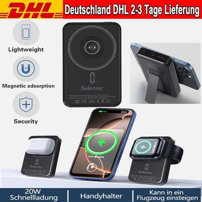 Wireless Chargers Power Bank 50000mAh 22,5W Magnetic Batterie für iPhone Samsung