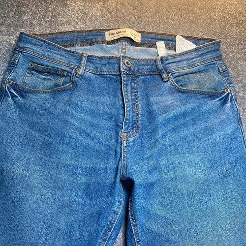 Pull&Bear Jeans Women EUR 44 Blue Distressed Denim Casual Style - Bild 2 von 16