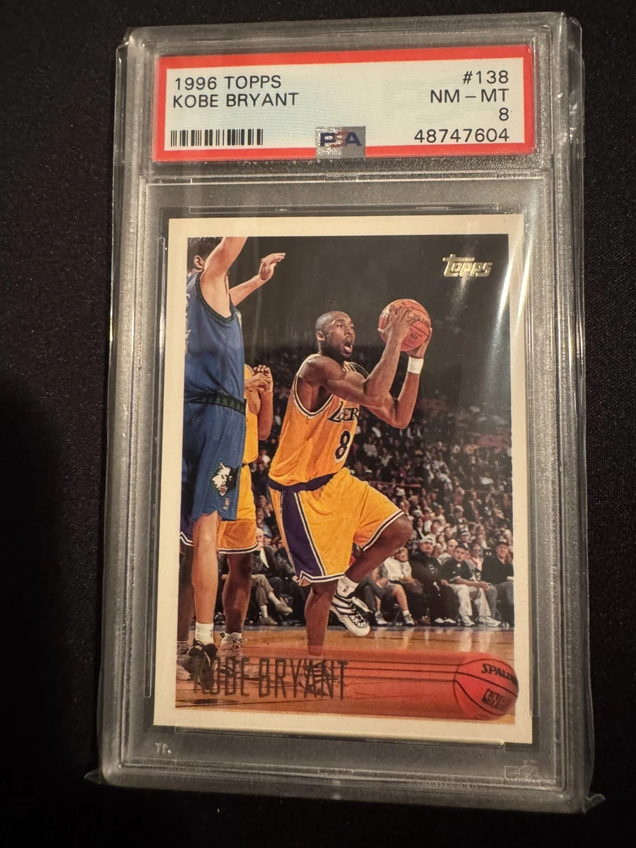 値下げ TOPPS 1996-97 NBA BASE No.138 KOBE BRYANT RC BGS 8.5 NM-MT+