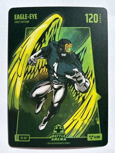 2024 Bo Jackson Battle Arena Eagle Eye Glow First Edition Jalen Hurts