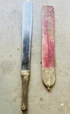 Vintage Kenya Maasai Simi Sime African Herders Short Fighting Sword Heavy 20”