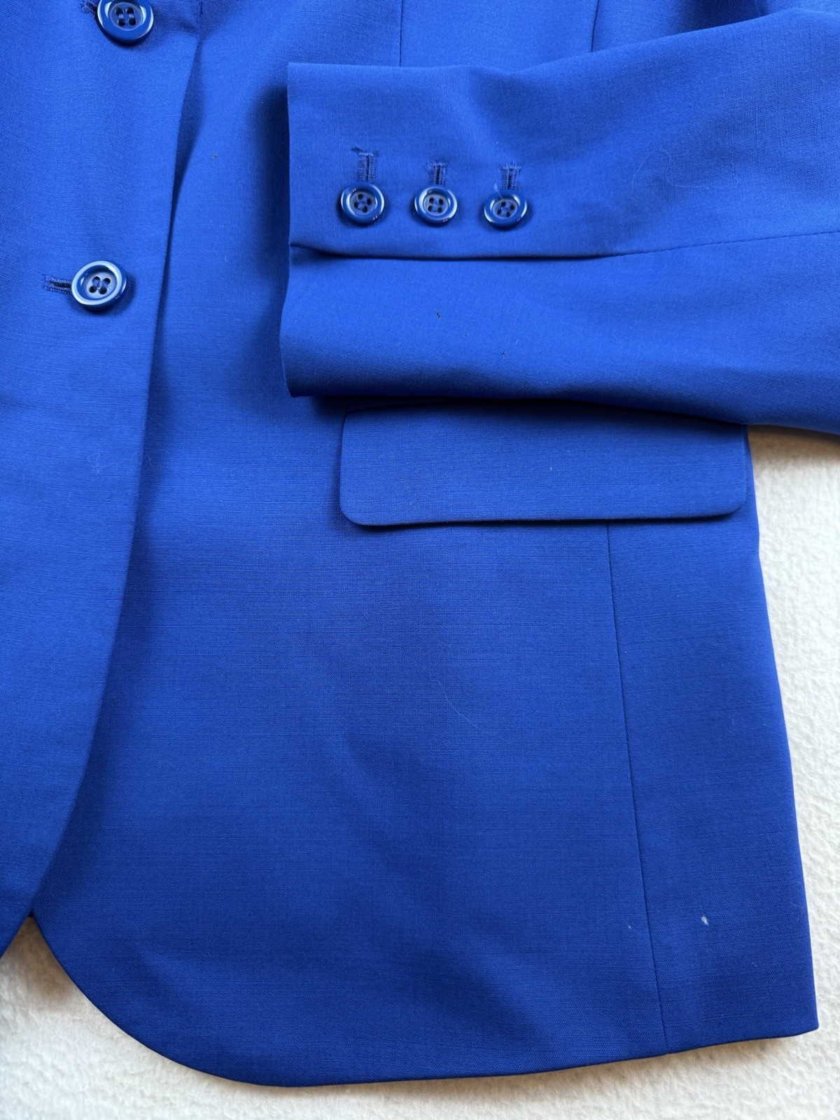 Pendleton Royal Blue Two Button Blazer Women’s Si… - image 4