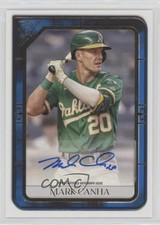 2021 Topps Gallery Veterans Auto Blue 13/50 Mark Canha #VA-MCA Auto 19fe