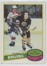 1980-81 Topps Scratched Al Secord #129 6e9