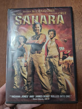 Sahara 2005 DVD Matthew McConaughey Steve Zahn Penelope Cruz
