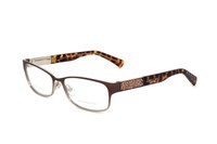 Jimmy Choo JC124 Vuq Matt Brown Light Gold Havana 54/15/135 Damen Brillen