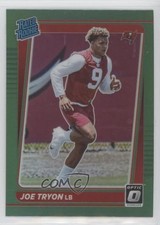 2021 Donruss Rated Rookie Optic Holo Green Preview Joe Tryon-Shoyinka Tryon 03rx