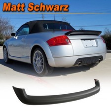 Matt Schwarz Heckspoiler Heckflügel Spoilerlippe für Audi TT MK1 8N 1998-2006