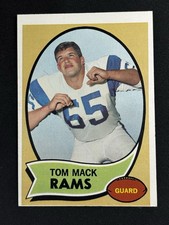 1970 Topps - Tom Mack #151 (RC)