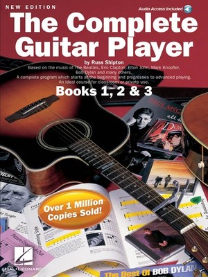 Complete Guitar Player Book 1 2 & 3 Beginner Lessons Learn to Play Book Audio