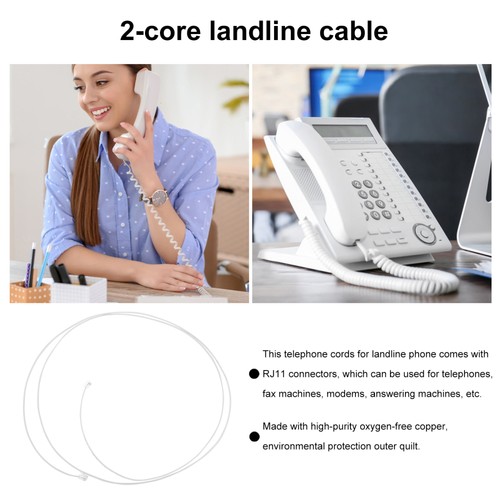 Telefonleitung Telefonanschlussleitung Lange Telefonkabel Für Festnetz - 第 3/12 張圖片