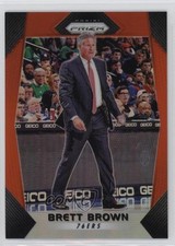 2017-18 Panini Prizm Orange Prizm 39/49 Brett Brown #10 01uy