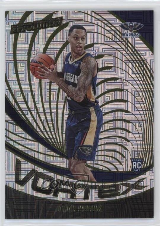 2023-24 Panini Revolution Vortex Levels Jordan Hawkins #7 Rookie RC 18jt