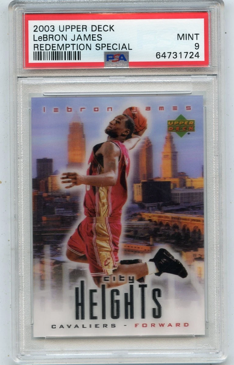 Upper Deck LeBron James 9 Graded Basketball Sports Trading Cards