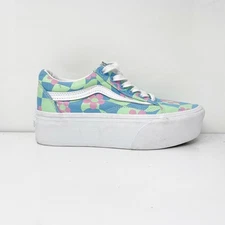 Vans Unisex Off The Wall 721356 Green Casual Shoes Sneakers Size M 4 W 5.5