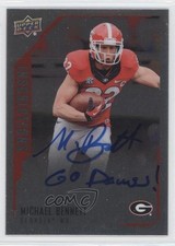 2015 Upper Deck Inscriptions Michael Bennett #BE Auto 9eo