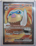 Pokémon Mamoswine EX 174/159 SV09 Journey Together Ultra Rare Full Art Holo