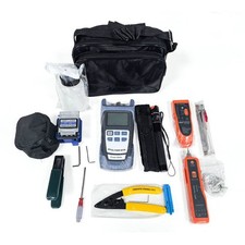 FTTH optical fiber cold splicing tool set optical power meter, cutting knife,VFL