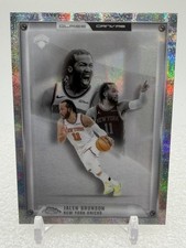 2025 Topps Chrome Jalen Brunson Glass Canvas Case Hit, Knicks