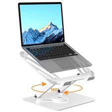 Laptop Stand for Desk, Adjustable Computer Notebook Stand with 360  Rotating ...