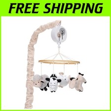 Baby Farm Animals Musical Crib Mobile Toy