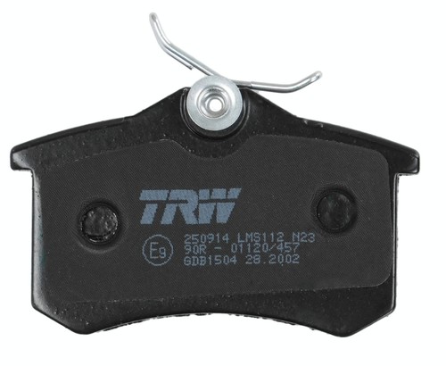 Für TRW GDB1504 HAM PADS. REAR THICKNESS 17.0 KSET SCREWS 1.1,1 - Bild 1 von 11