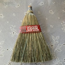 Tough Built Wire Bound Corn Whisk Broom New with Paper Sleeve