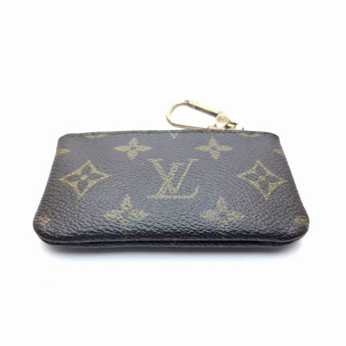 Louis Vuitton Monogram Pochette Cles Portamonete Portachiavi Francia Autentica - Foto 5 di 10