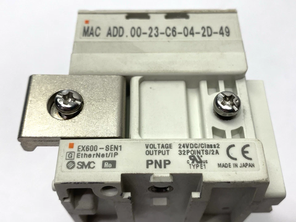 SMC EX6000-SEN1 Ethernet/IP Serial Interface Unit - Image 3 of 4