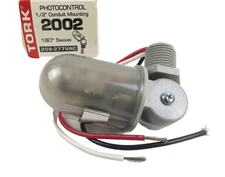 TORK Photocontrol No. 2002 208-277 VAC 1/2" Conduit Mounting 180 Degree Swivel
