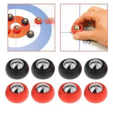 8Pcs Shuffleboard Pucks Shuffleboard Rollers Diameter 1.8cm Shuffleboard Curling