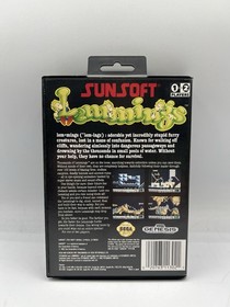 Lemmings Sega Genesis Complete CIB