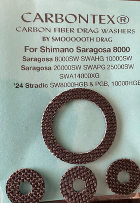CARBONTEX SHIMANO STRADIC 3000F FA, Sustain 4000FA, FB & Solstice 2500FI