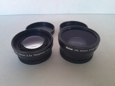 Big Foot 52mm Camera Lenses HD 0.43x 2.2x JAPAN Wide Angle / Telephoto Lens