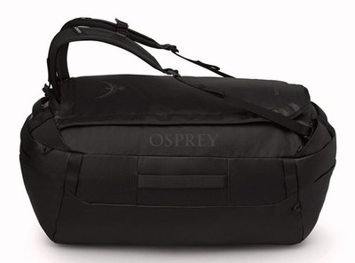 Osprey Transporter Duffel 65 Rucksack Reisetasche Rucksack Raven Black schwarz