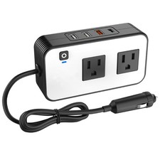 Quality 200W Car Power Inverter for 12V Vehicle with Safety Protections Included