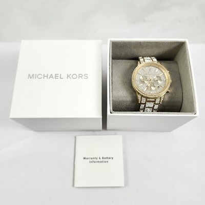 Michael Kors Ritz MK6747 Quartz Diamond Accents Women's Watch for