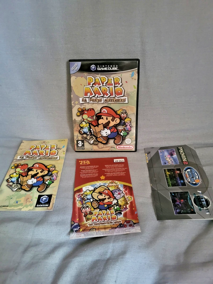Porte millénaire Paper Mario | GameCube | Caisse de