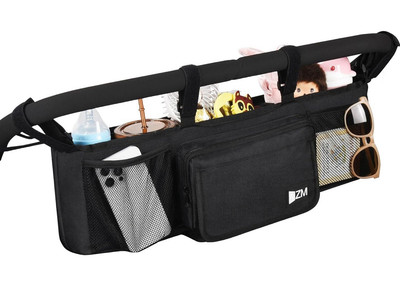 ZMM Organizer For Double Stroller 26 -31  Insulation Pockets Stable Bob Duallie+