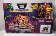 Masters of the WWE Universe - Rattlesnake Mountain Ring - New w  Excl. Figures