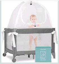 Crib And Pack N Play Net Canopy Tent, New Open Box