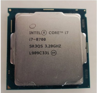 Intel Core i7-8700 SR3QS 3.20GHz 6-Core CPU Processor